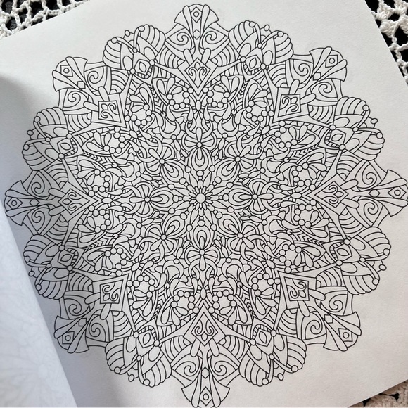 Destress Meditation Adult Coloring Books Set Of Three - Picture 5 of 8